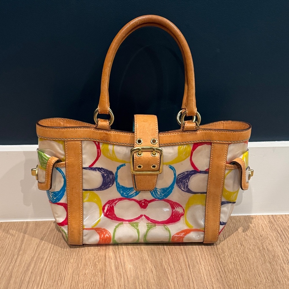 Colorful COACH Bag